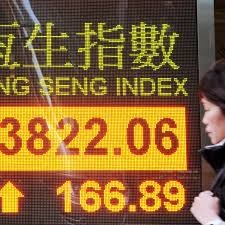 schermo con indice hang seng